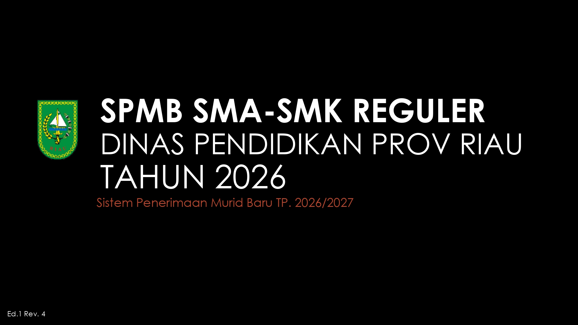 Paparan Juknis SPMB 2026